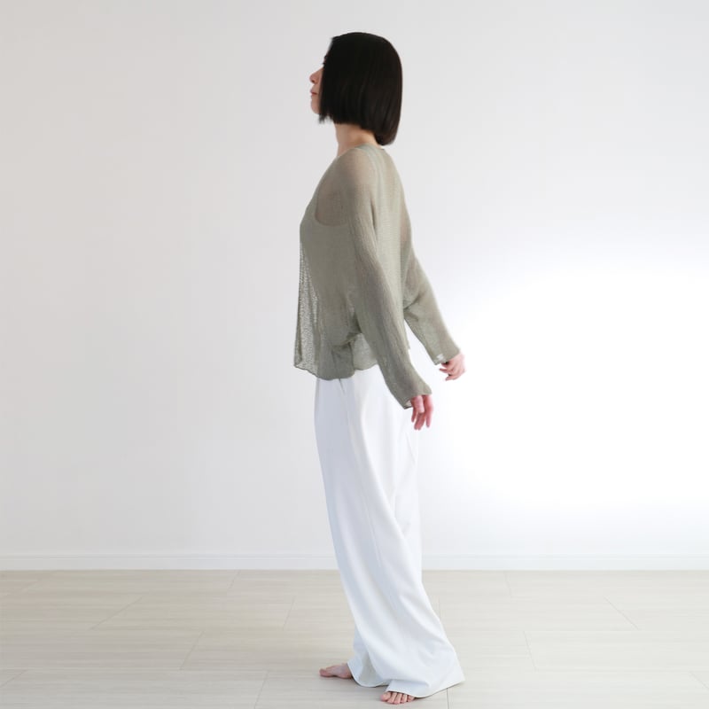 ◇即納◇Alyssum[アリッサム] 長袖エアリー・カーディガン