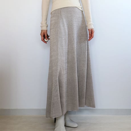 ◆ラスト1点◆Serpens[セルペンス] フレアスカート / グレー・ベージュ