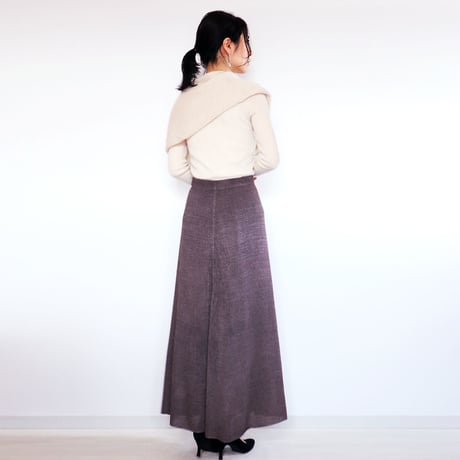 ◆ラスト1点◆Serpens[セルペンス] フレアスカート / グレー・ベージュ