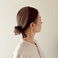 ハチマキターバン【ロング】白髪やプリン髪を簡単カバー / ブラック/チャコール・ブラウン/チョコ・ブラウン/ヌード・ベージュ