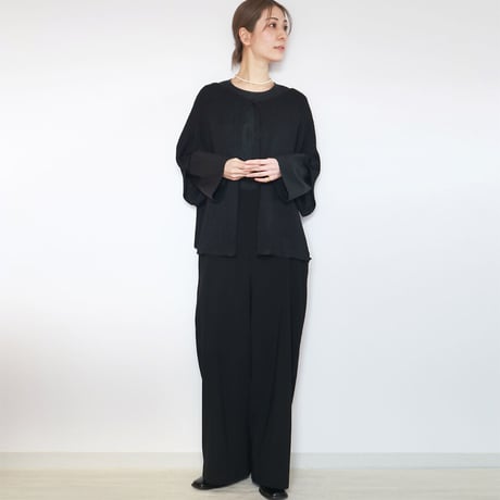 ◆ネイビーブルー、レザーブラウンはラスト一点◆Atik[アティク] ジャケット風カーディガン / 多色展開