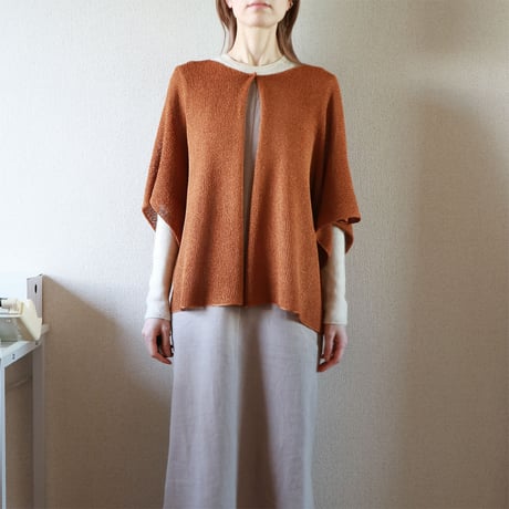 ◆ネイビーブルー、レザーブラウンはラスト一点◆Atik[アティク] ジャケット風カーディガン / 多色展開