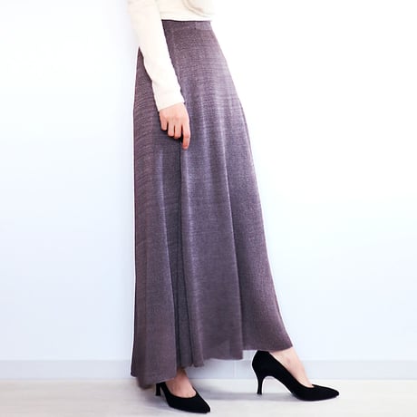 ◆ラスト1点◆Serpens[セルペンス] フレアスカート / グレー・ベージュ