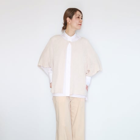 ◆ネイビーブルー、レザーブラウンはラスト一点◆Atik[アティク] ジャケット風カーディガン / 多色展開