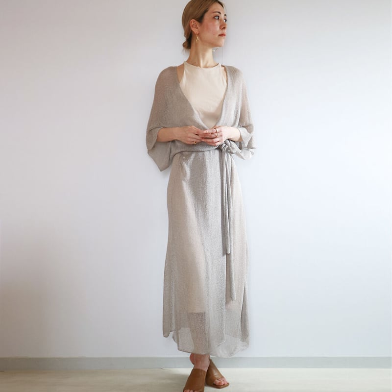 ◇即納◇Ascella[アスケラ] ロングカバーカーディガン / ブラック