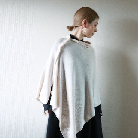◆ グレー・ベージュはラスト一点◆Alshain[アルシャイン] ストール・ポンチョ / 多色展開