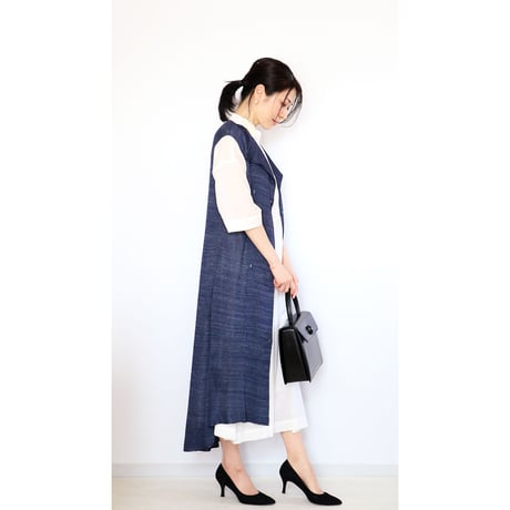 ◆即納◆Gacrux[ガクルックス] 4 WAY ワンピース / アイシー・グレー / Mサイズ