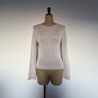 ◆ラスト1点◆即納◆Alterf[アルテルフ] Vネック・セーター3 / アイシー・グレー / Mサイズ