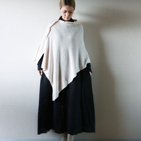 ◆ グレー・ベージュはラスト一点◆Alshain[アルシャイン] ストール・ポンチョ / 多色展開