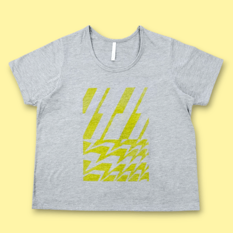 UネックバインダーTシャツ