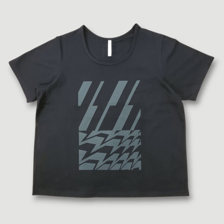 UネックバインダーTシャツ