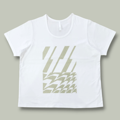 UネックバインダーTシャツ