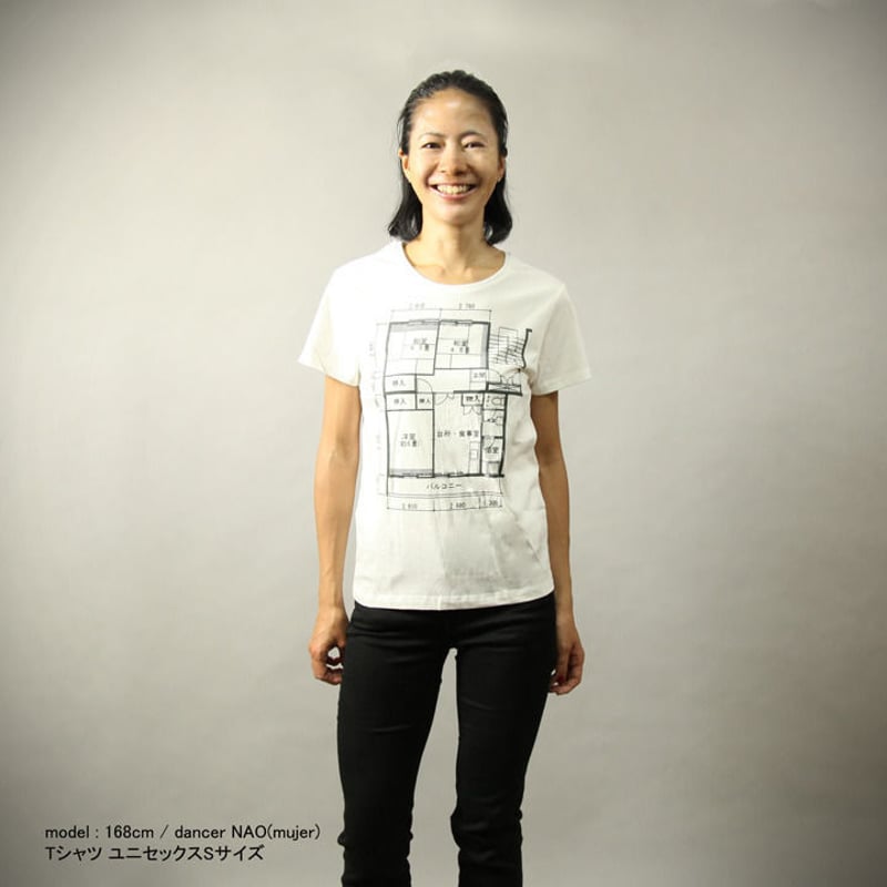 ユニセックス間取りTシャツ | tcollector
