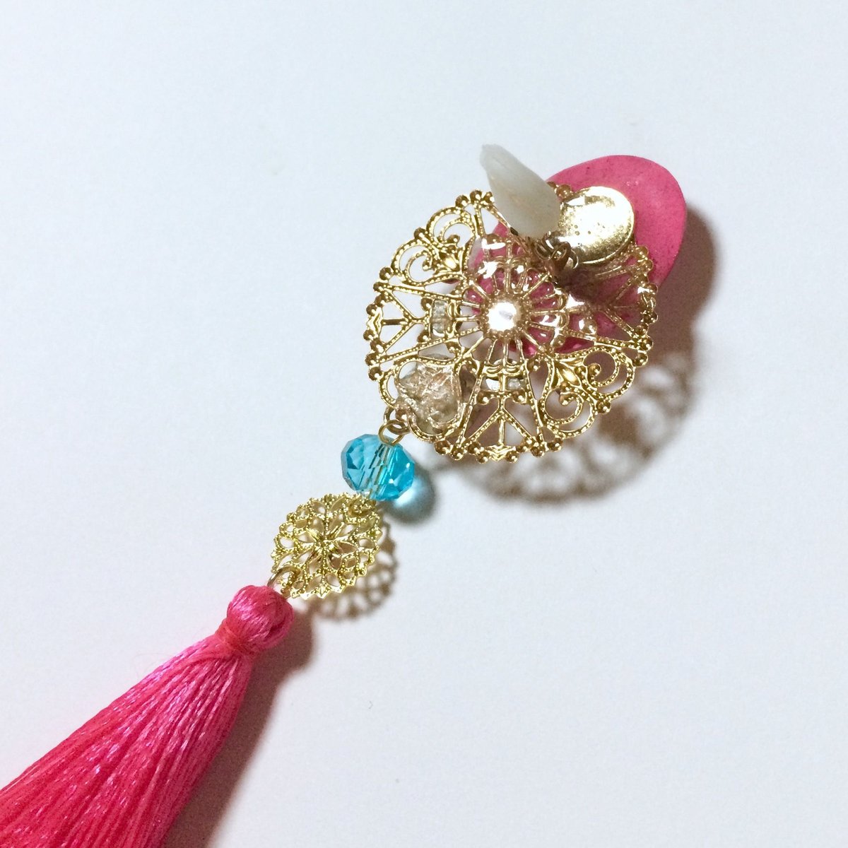 TOYJEWEL桃の花 イヤリング | BENICOTOY ONLINESTORE