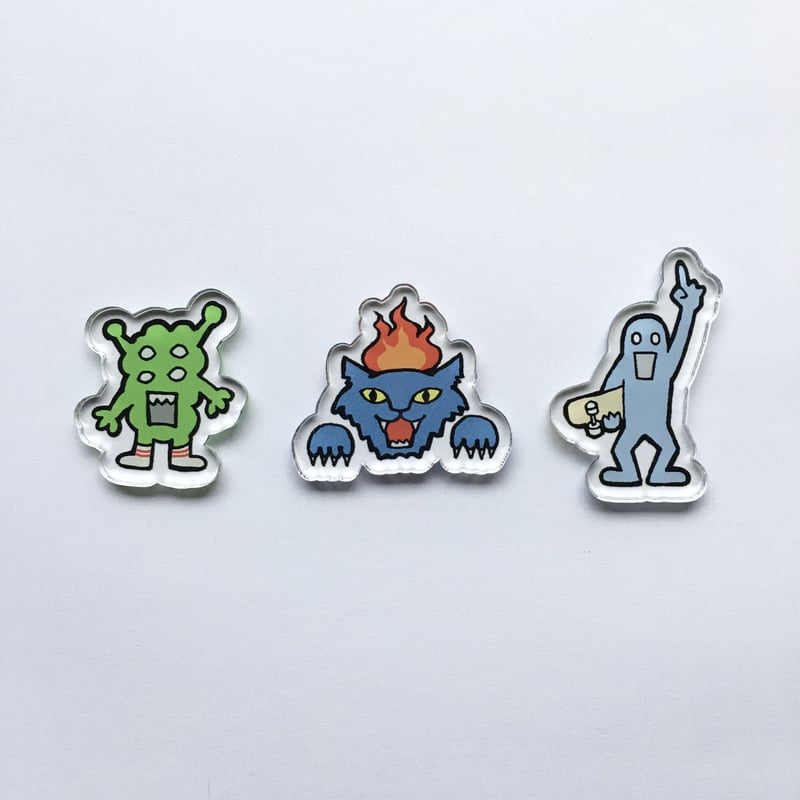 アクリルピンバッジ | BENICOTOY ONLINESTORE