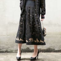 レース×ケニアタックスカート　183S075