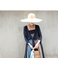 202K030 7分袖ボレロ　D.ネイビー