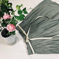 タイプライター　タック巻きスカート　211S003　A.カーキベージュ
