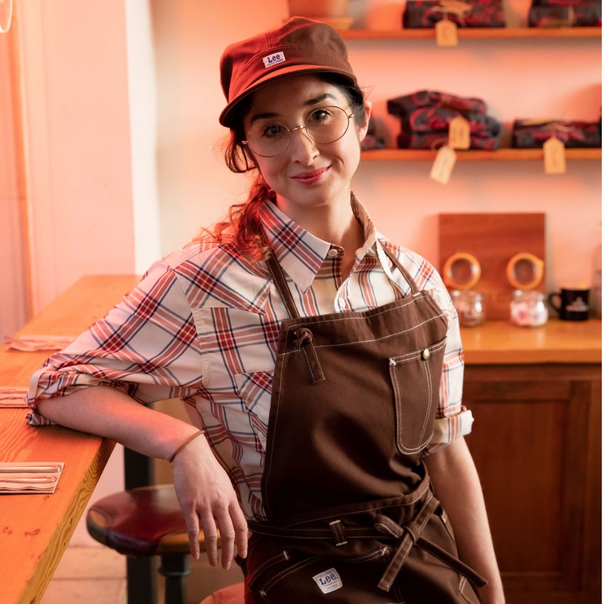 Lee】WORK CAP(Brown)/ワークキャップ(ブラウン) | For WORKER...