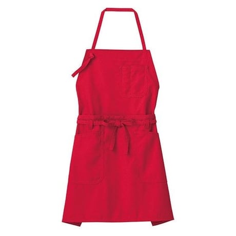 【CARE&MEDICAL】 2WAY APRON(Red)/2ウェイエプロン(レッド)