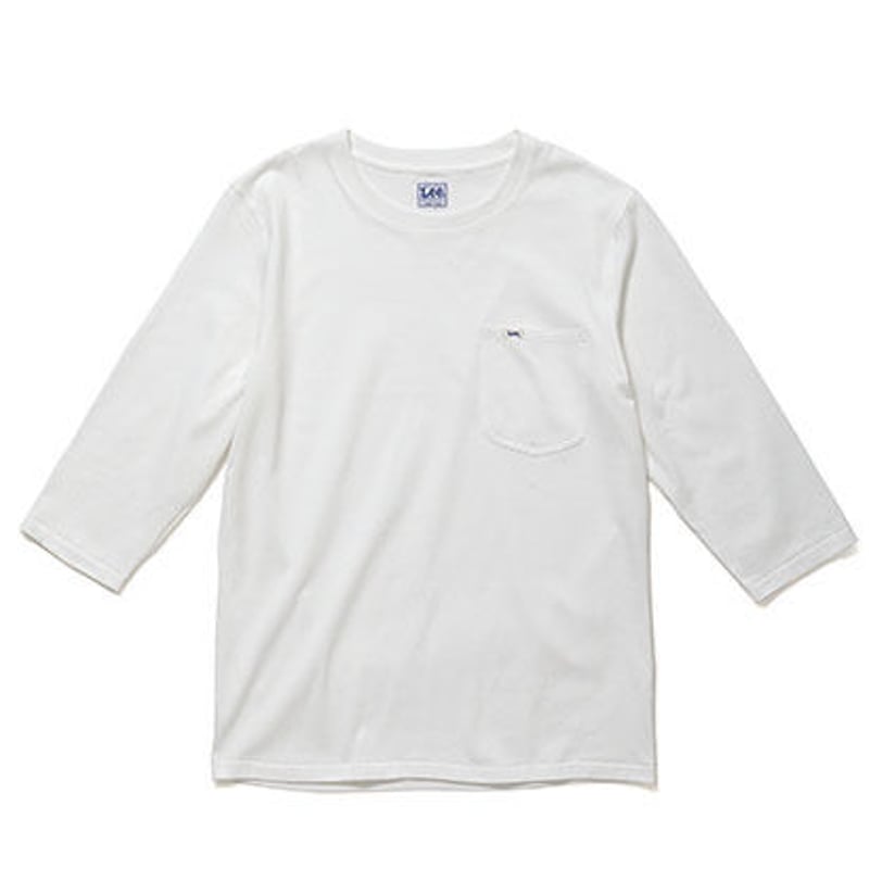 Lee】T-SHIRTS(White)/七分袖Tシャツ(ホワイト) | For WORKER
