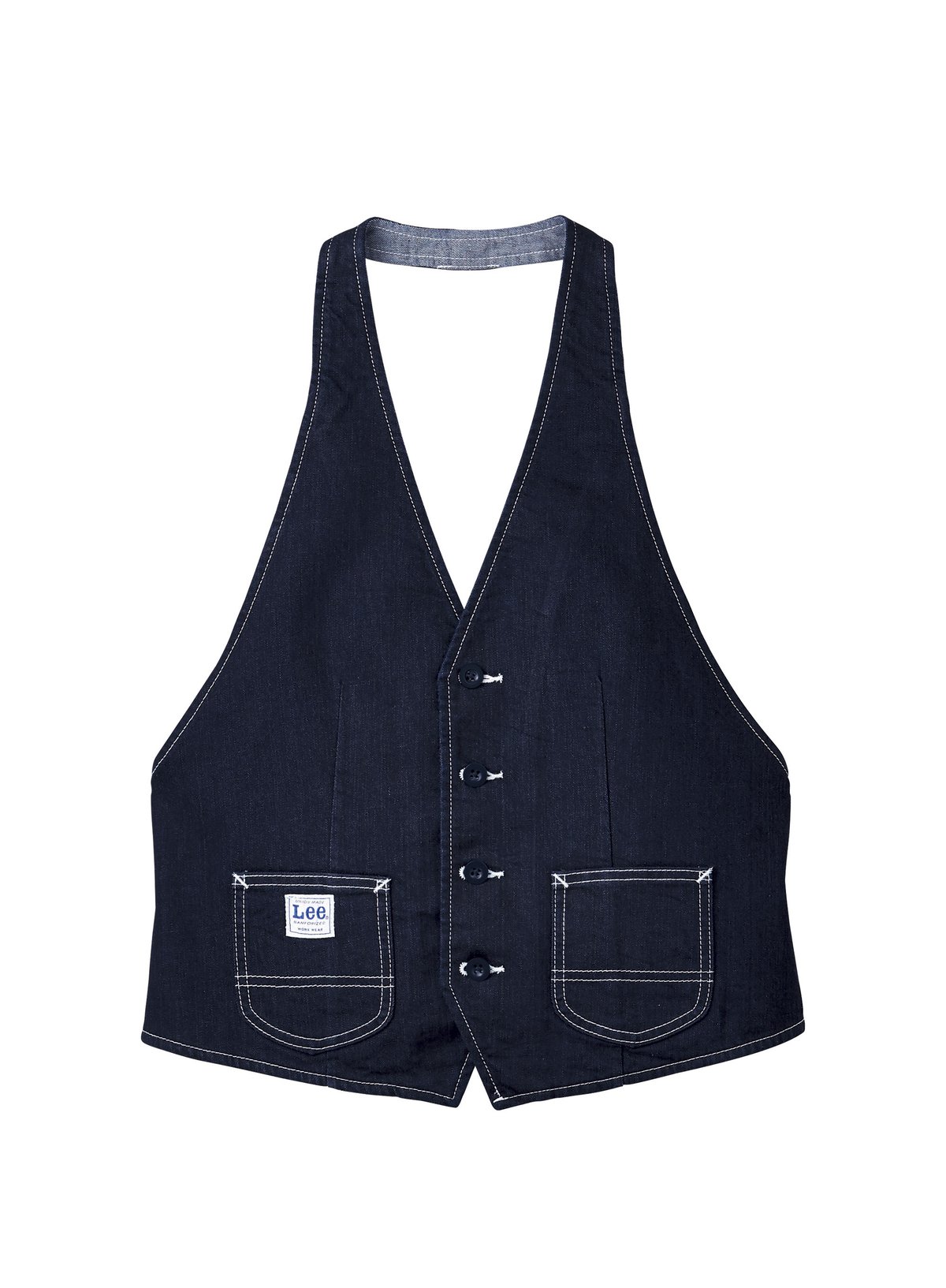 Lee】CUMMER VEST(Indigo Navy)/カマーベスト(インディゴネイビー)...