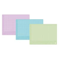 スケルトンカッティングマット　ピンク STN-A3-P／ブルー STN-A3-BU／グリーン STN-A3-G