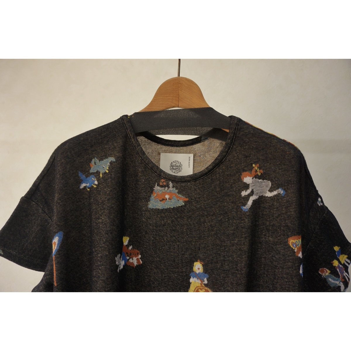 bedsidedrama モラトリアムドレープTシャツ | freestylefree