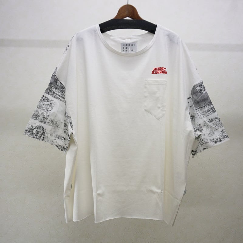 【新品】JUVENILE HALL ROLLCALL 24SS 限定シャツ JUVENILE HALL ROLLCALL 半袖切替Tシャツ | freestylefree