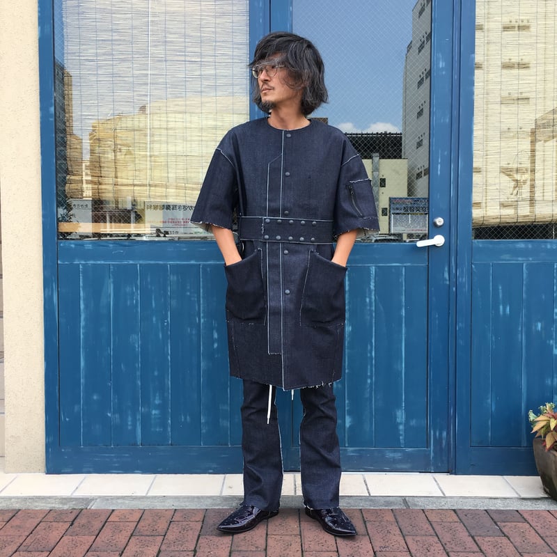 Juvenile roll hallcall コート JUVENILE HALL ROLLCALL ストレッチデニムコート | freestylefree