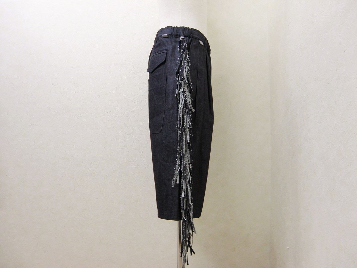 JUVENILE HALL ROLLCALL フリンジデニムペンギンパンツ | freesty JUVENILE HALL ROLLCALL フリンジデニムペンギンパンツ | freesty
