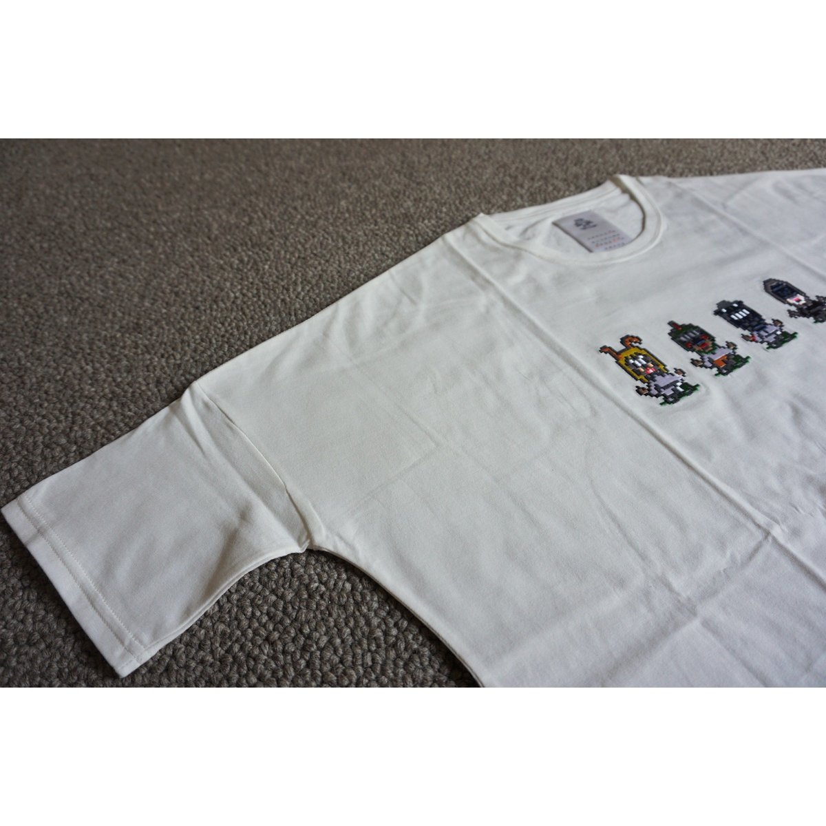 stof MYSTERY刺繍 ゆるいTシャツ（WHITE） | freestylefree