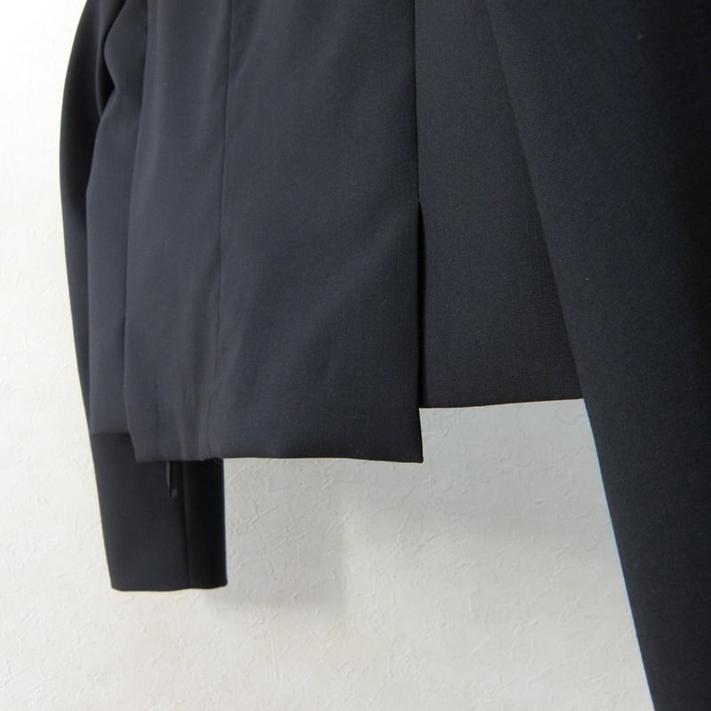 【BARENA】 BLACK ストレッチ トロピカル サマーウール ジャケット BARENA】 BLACK ストレッチ トロピカル サマーウール ジャケット