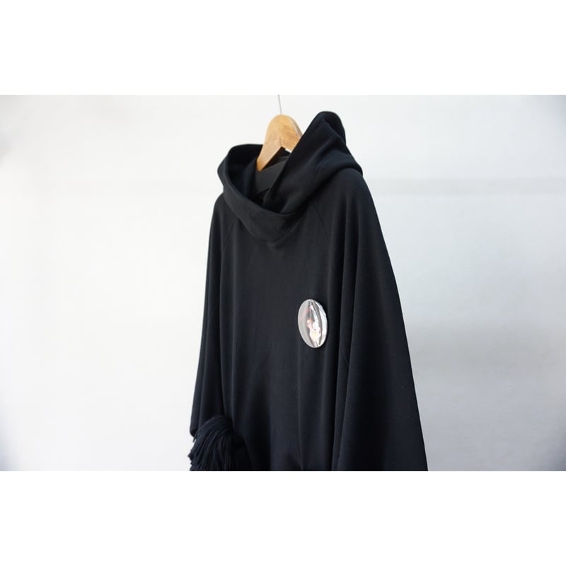 bedsidedrama チアリーダーパーカーワンピース(BLACK) | freestyle