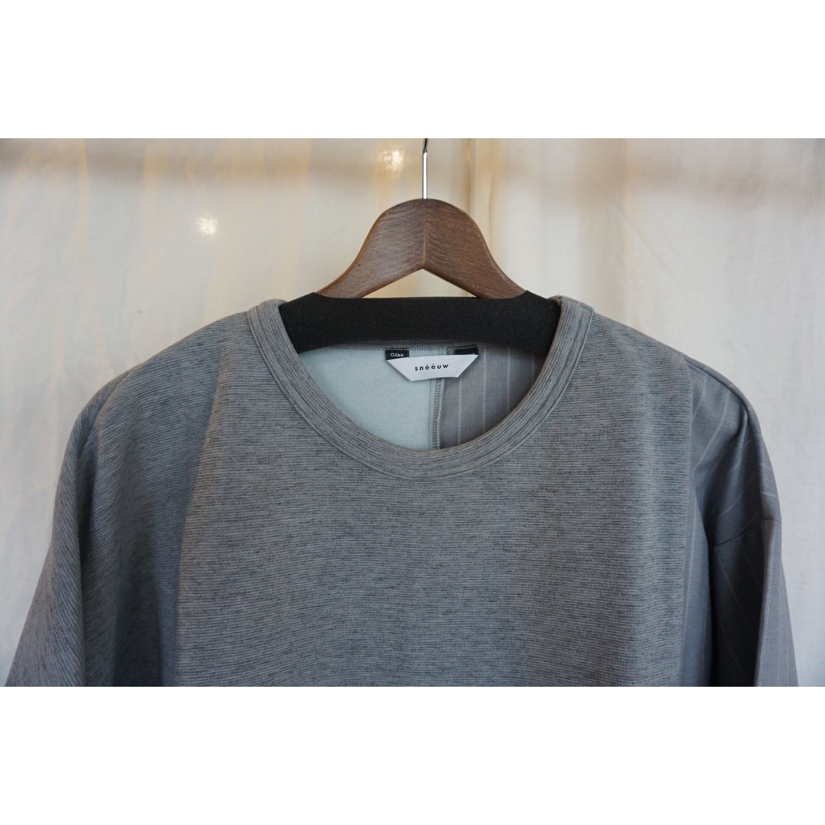 sneeuw レイヤープルオーバー（grey） | freestylefree