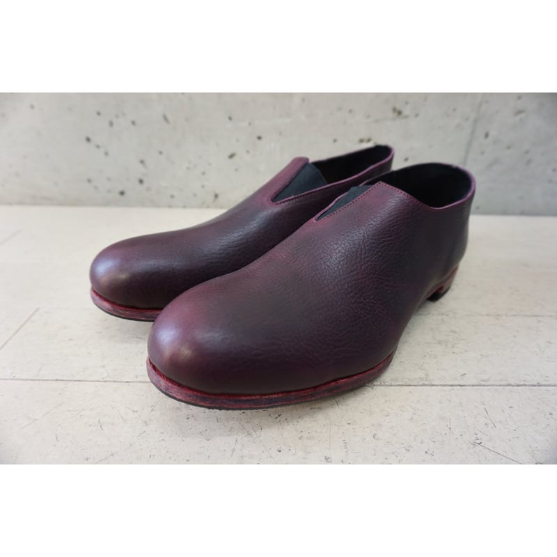 Portaille-ポルタユ- ステアハードワックスシューズ【お値下げ】 portaille スリッポン(ステアハードワックス・ボルドー) | freestylefree