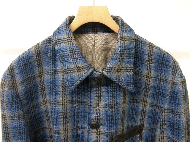 DIET BUTCHER SLIM SKIN] 美品チェックコート