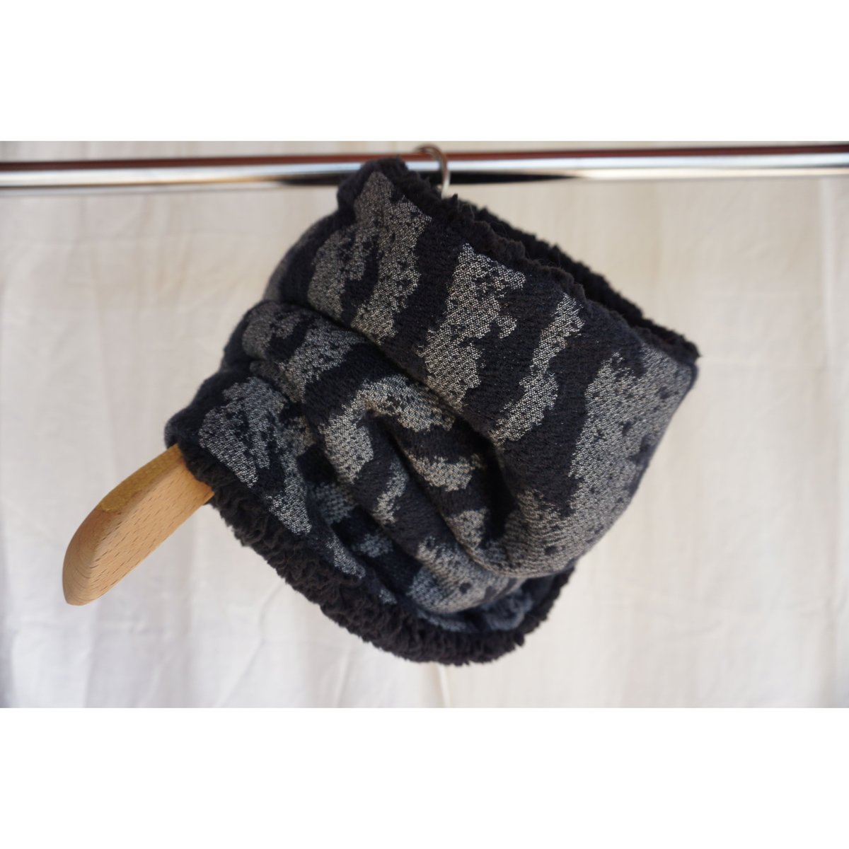 sneeuw フロッタージュJQネックウォーマー（navy） | freestylefree