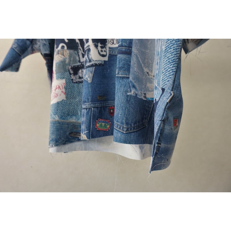 ☆ JUVENILE HALL ROLLCALL☆レイヤードデニムジャケット☆ 【公式通販】