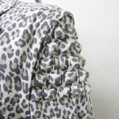 YEAH RIGHT!! ヒョウ柄ジャケットCOMMON SLEEVE