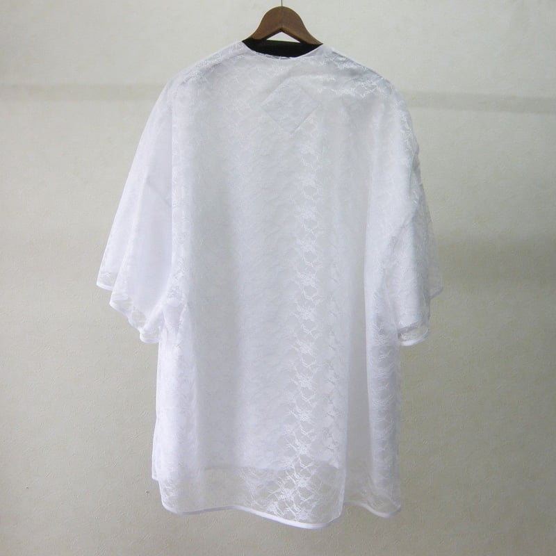 BALMUNG レース重ねプリントビッグTシャツ（白） | freestylefree
