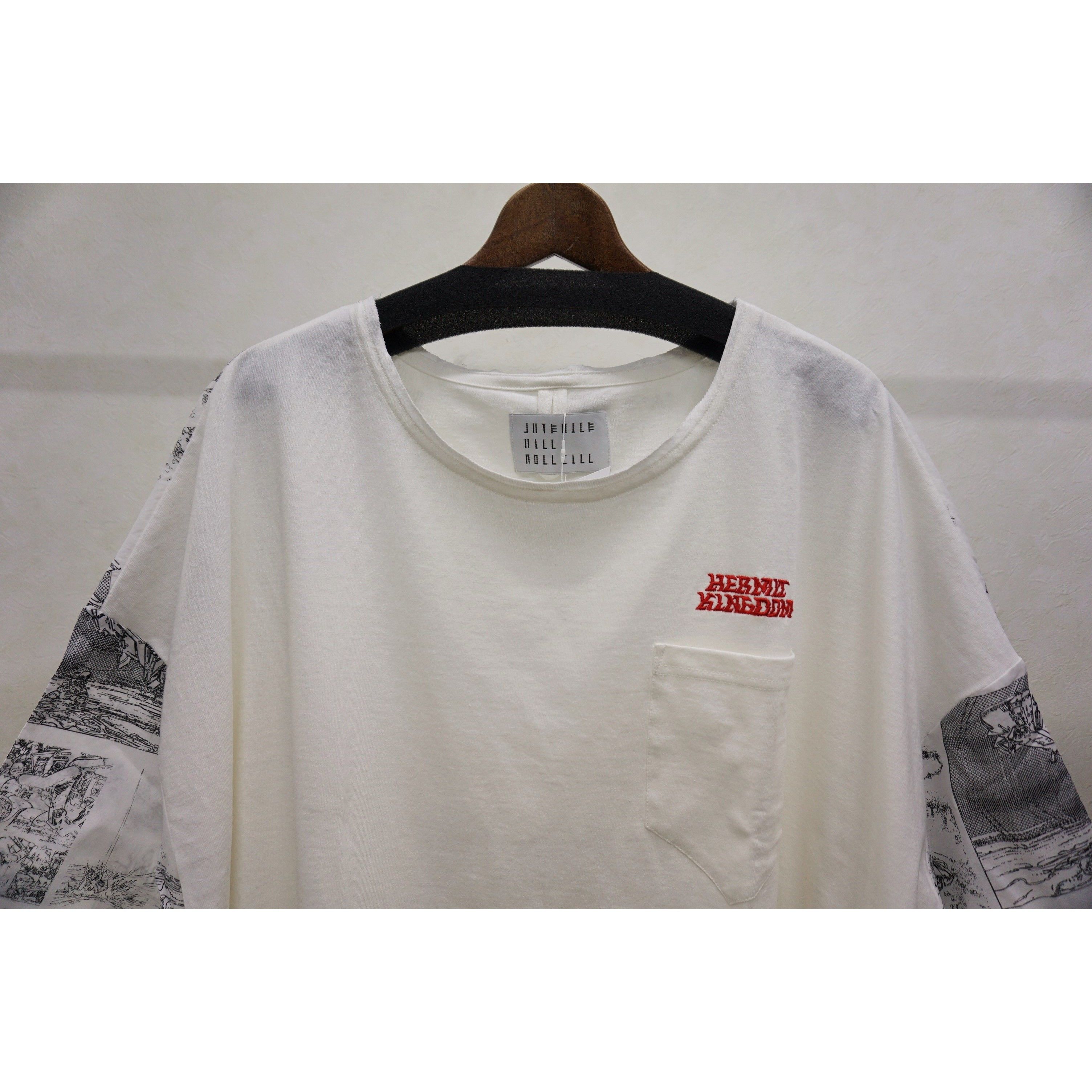 JUVENILE HALL ROLLCALL Tシャツ JUVENILE HALL ROLLCALL 半袖切替Tシャツ | freestylefree