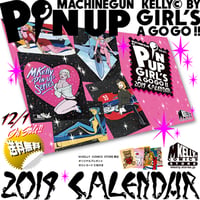 M.ケリー ピンナップ・ガールズ・ア・ゴー・ゴー!! 2019カレンダー