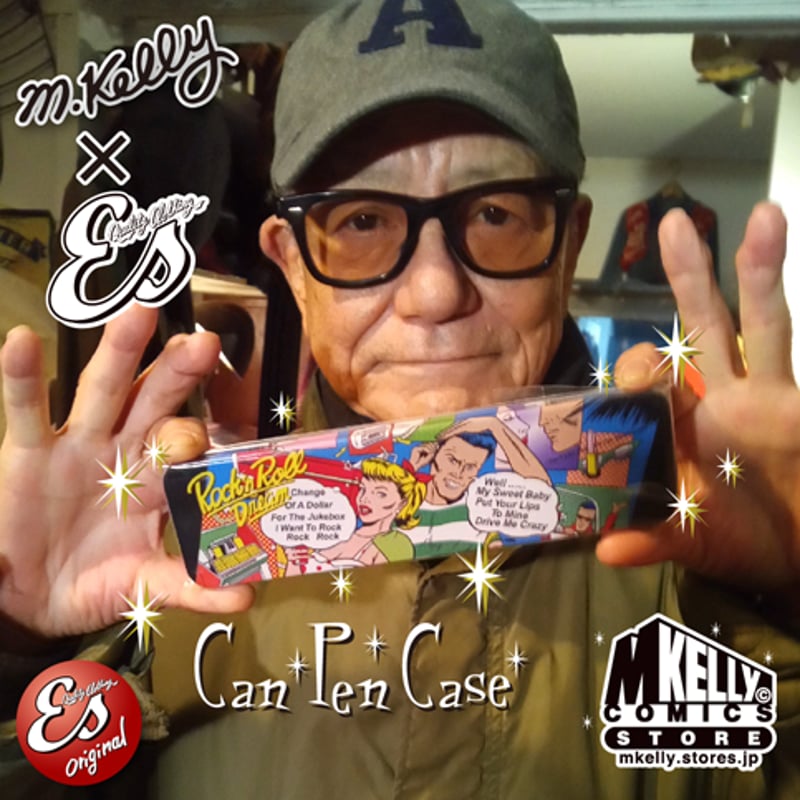eSオリジナル M.Kelly 缶ペンケース | M. Kelly Comics Store
