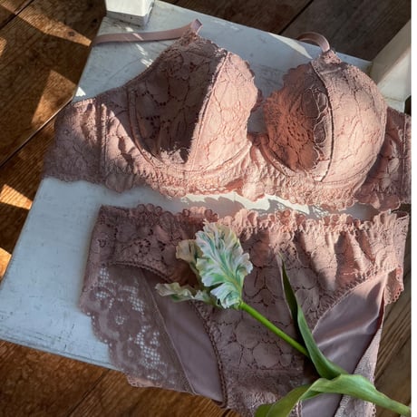 Peony Underwire Bra｜Moca