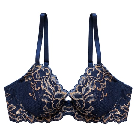 Dahlia Underwire Bra｜Navy