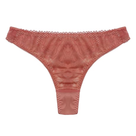 Calla Lily Thong｜Coral