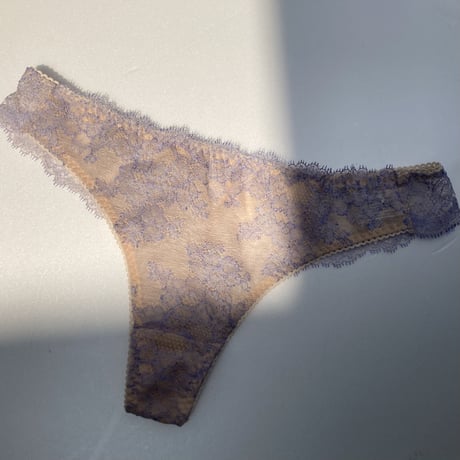 Poppy Lavender Thong