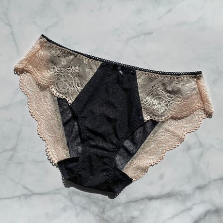 Floral Bikini｜Black