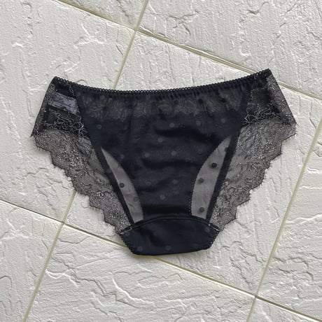 Polka Dot Bikini｜Black
